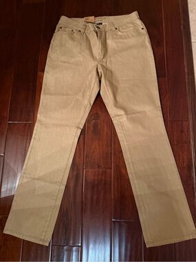 NWT Ralph Lauren Gold Jeans